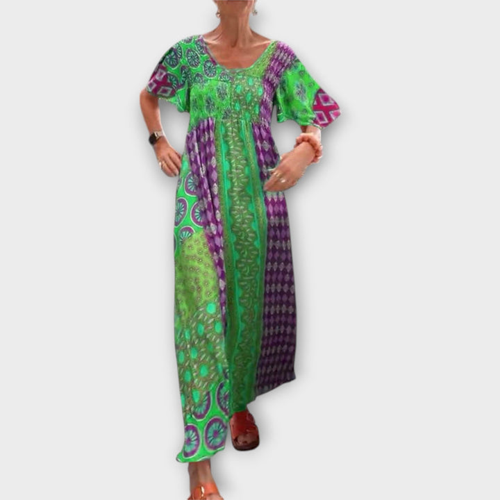 Melania - Vibrant Boho Dress