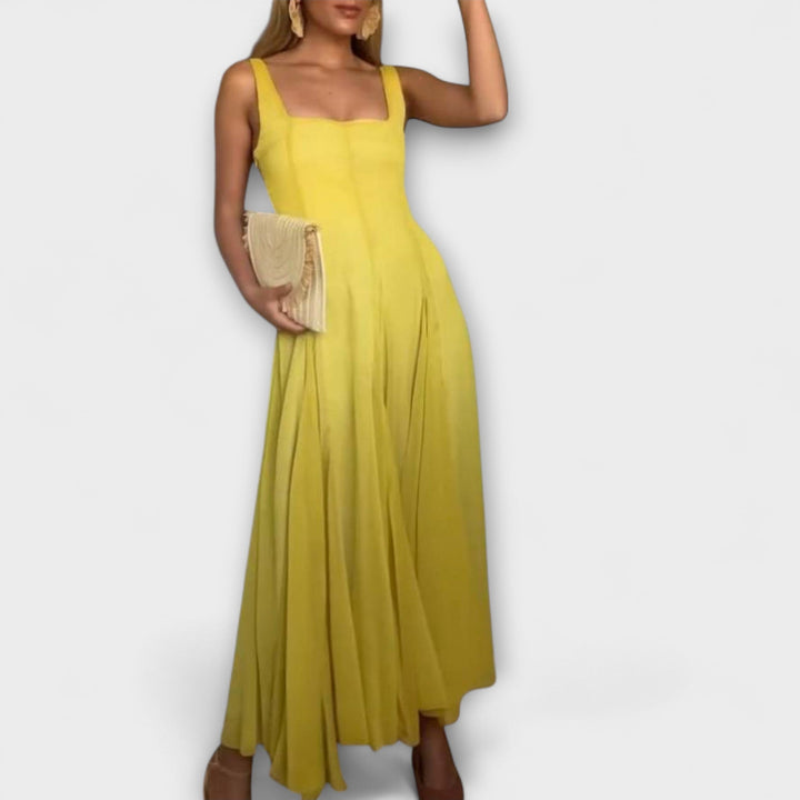 Lilith - Dress with Square Neckline