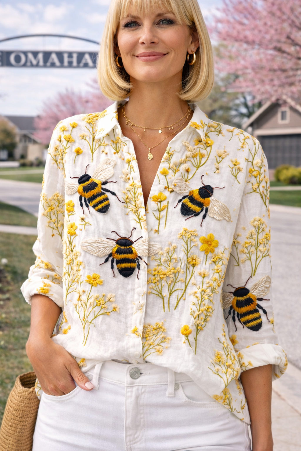 Fiorine | Golden Bee Blouse